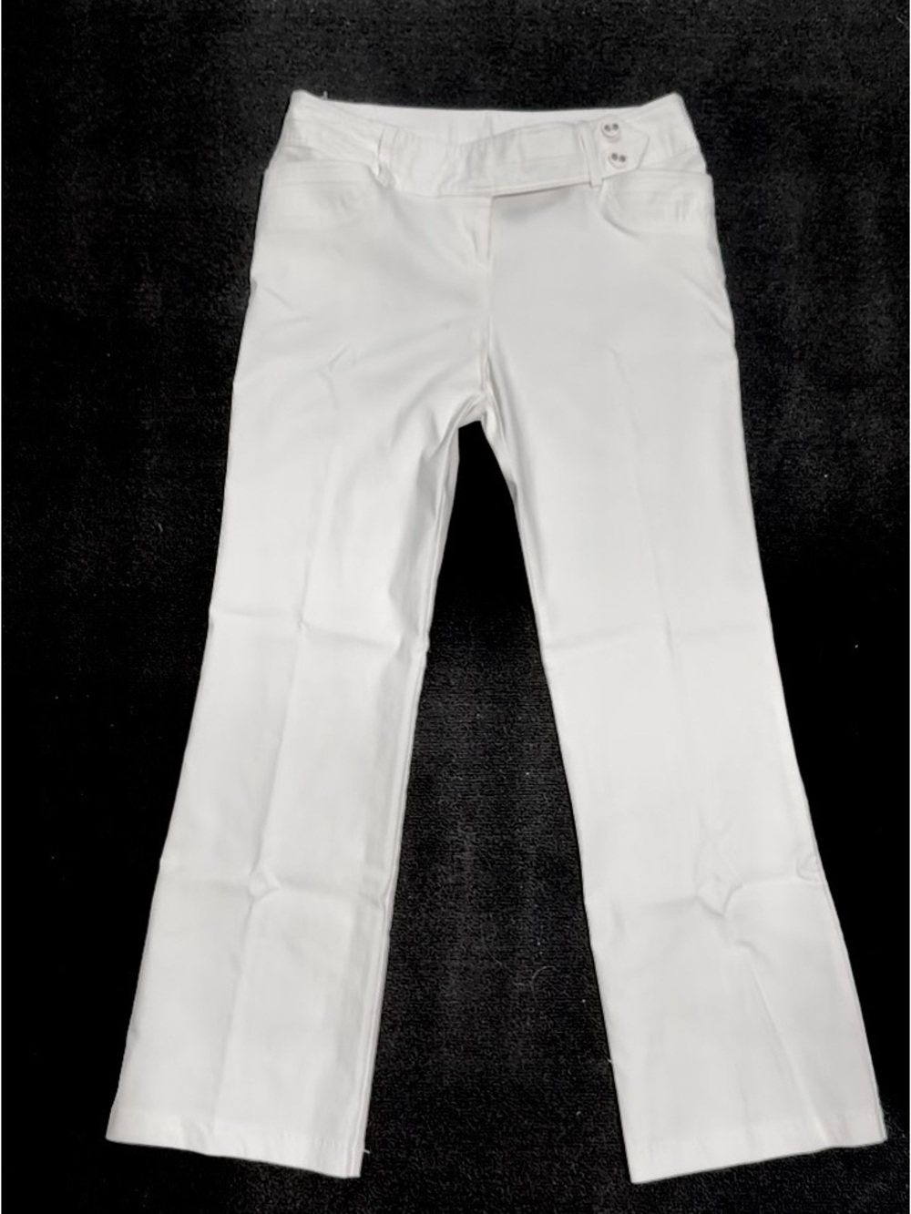 Tracy Evans Off White Flare Jeans